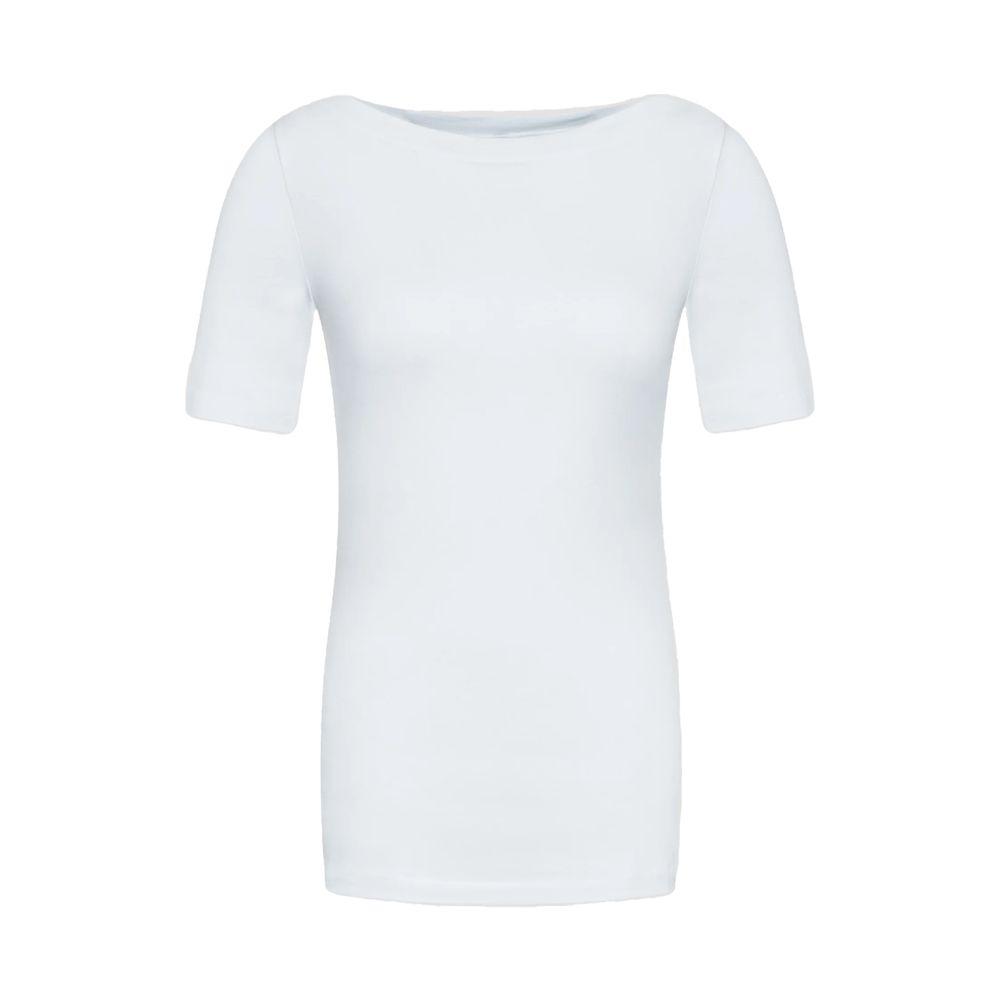 

Белые вискозные топ и футболка Vero Moda