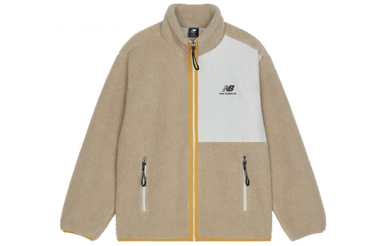 

Куртка унисекс New Balance бархатная, хаки