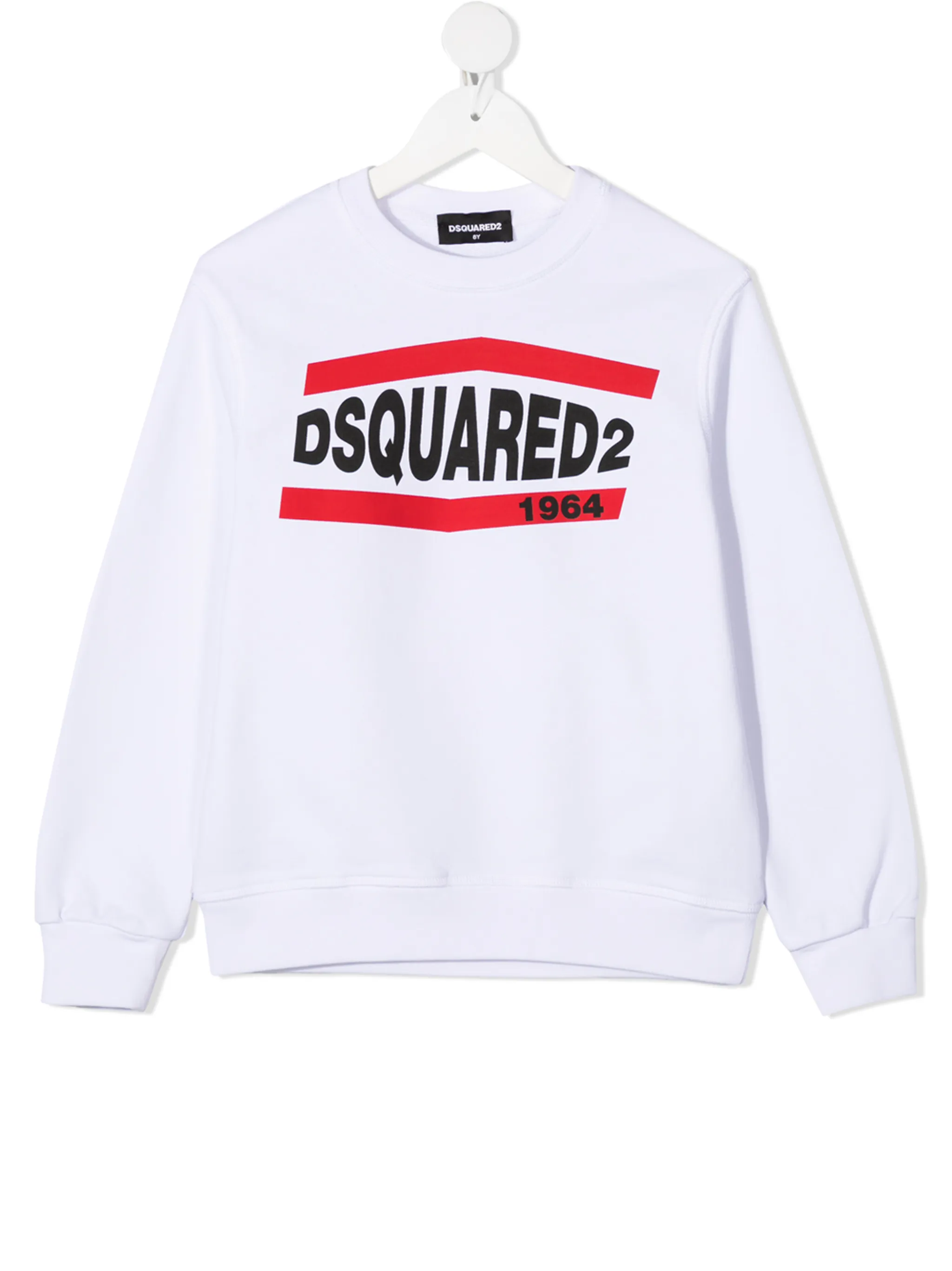 

Толстовка с логотипом Dsquared2 Kids, белый