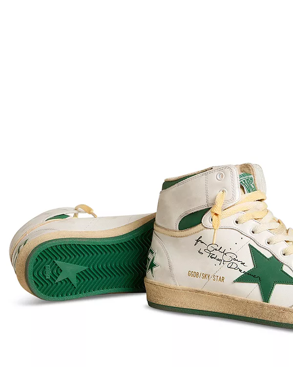 Мужские кроссовки Sky Star Golden Goose, белый — фото 4
