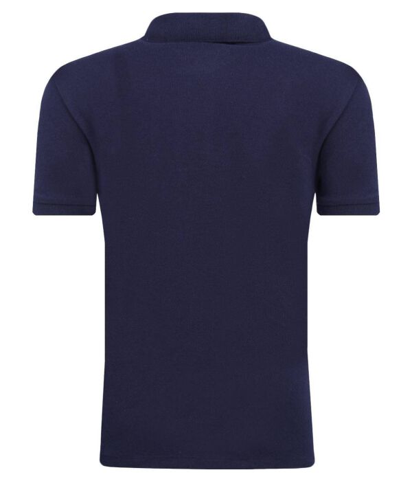 Рубашка поло Slim fit Polo Ralph Lauren, синий — фото 2