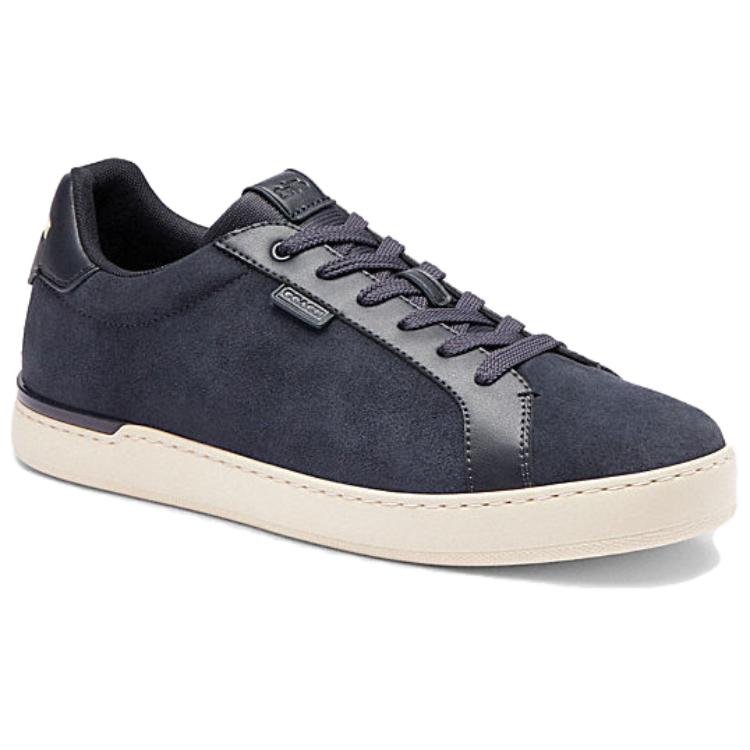 Lowline Low-Top Skateboard Shoes Men's Navy Blue COACH — фото 2