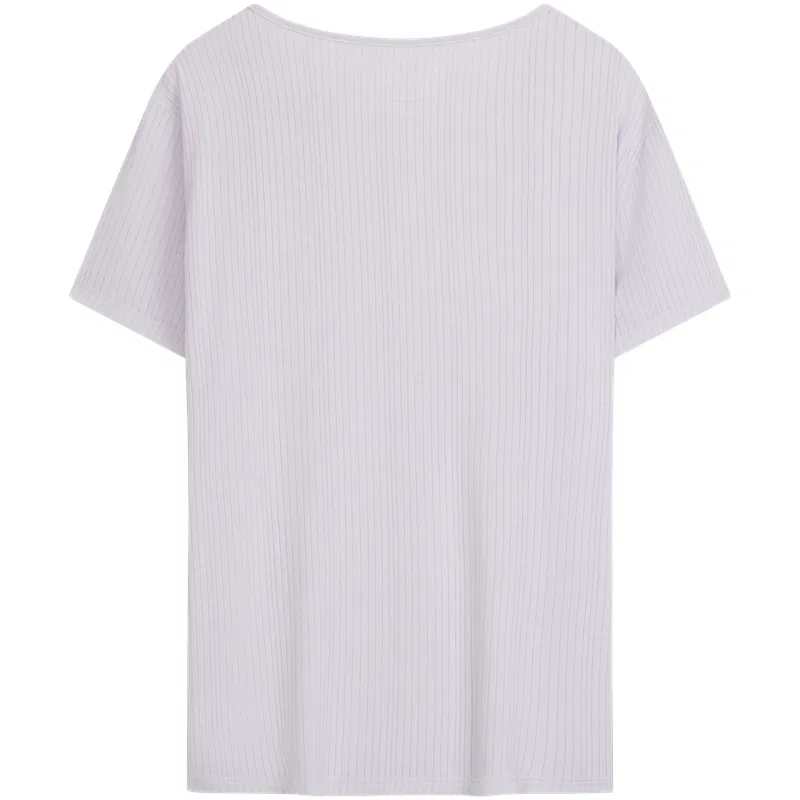 Футболка женская с круглым вырезом Moderate Calvin Klein, 2IK-Smoky Green — фото 3