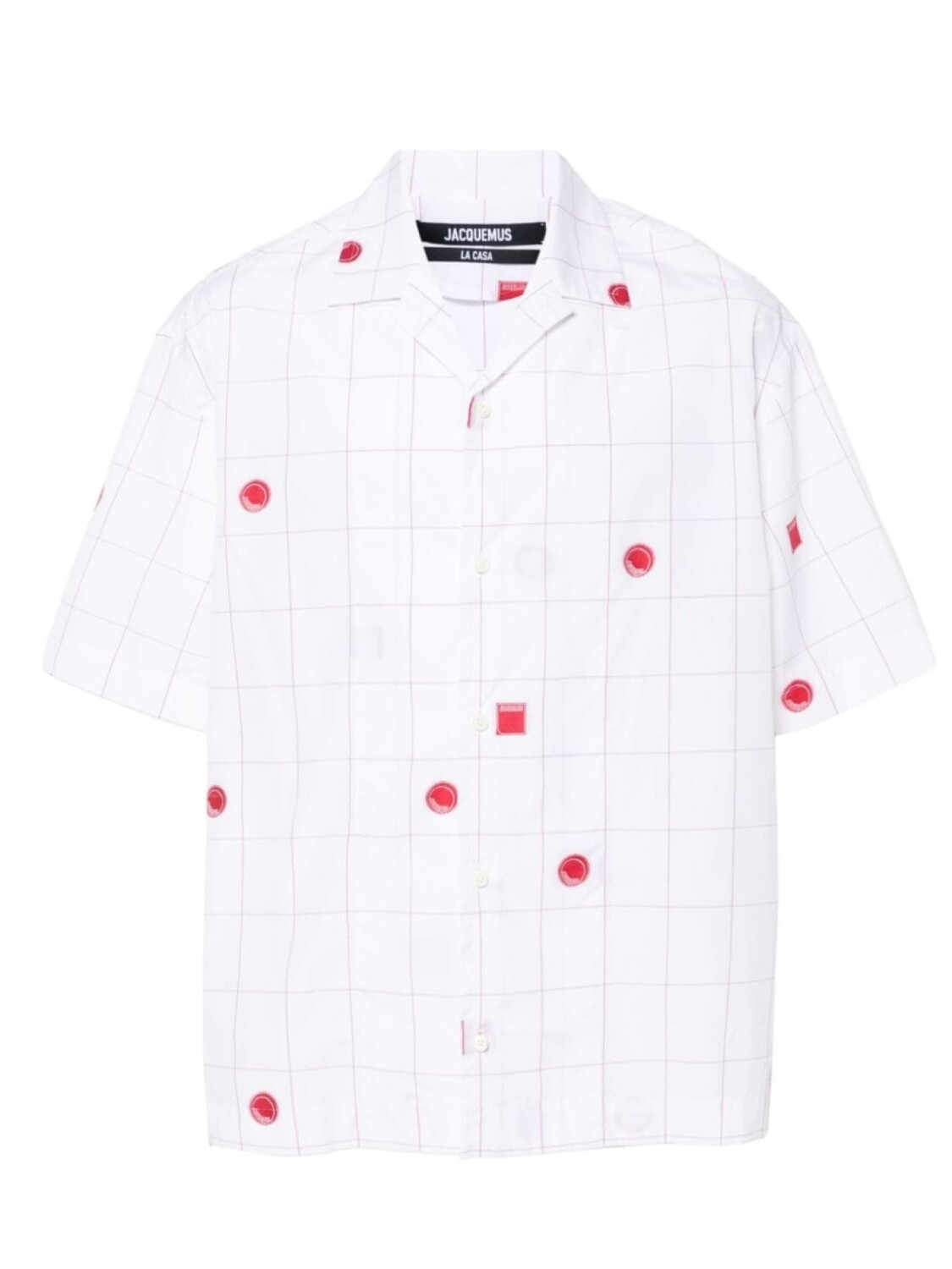 

Jacquemus la chemise Джинсовая рубашка, белый