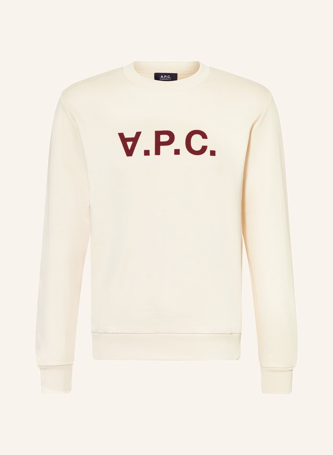 

Толстовка A.P.C., экрю