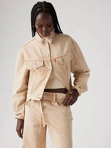 

Укороченная куртка дальнобойщика 90-х годов Levi's, хаки
