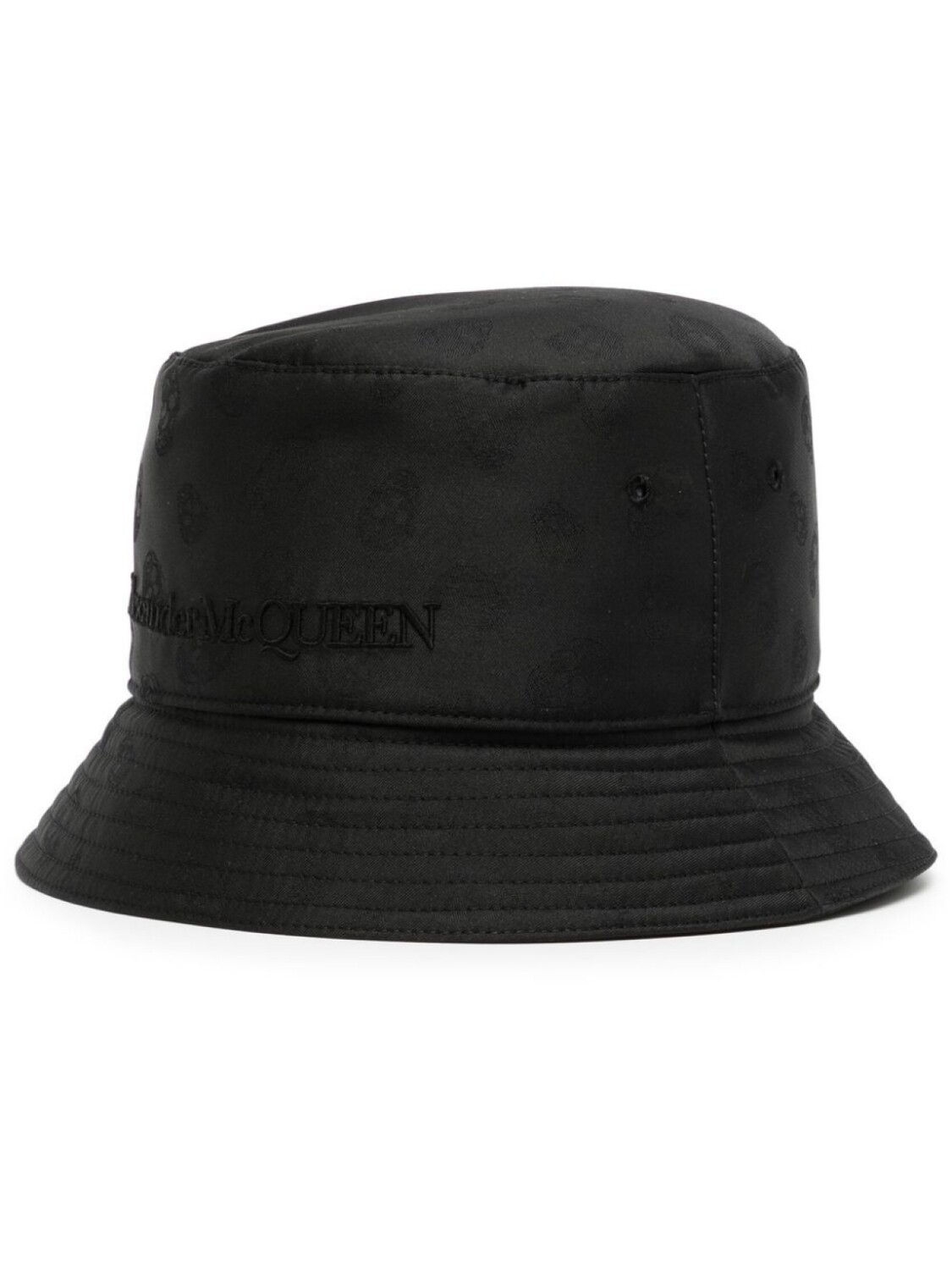 

Жаккардовая панама Alexander McQueen, черный