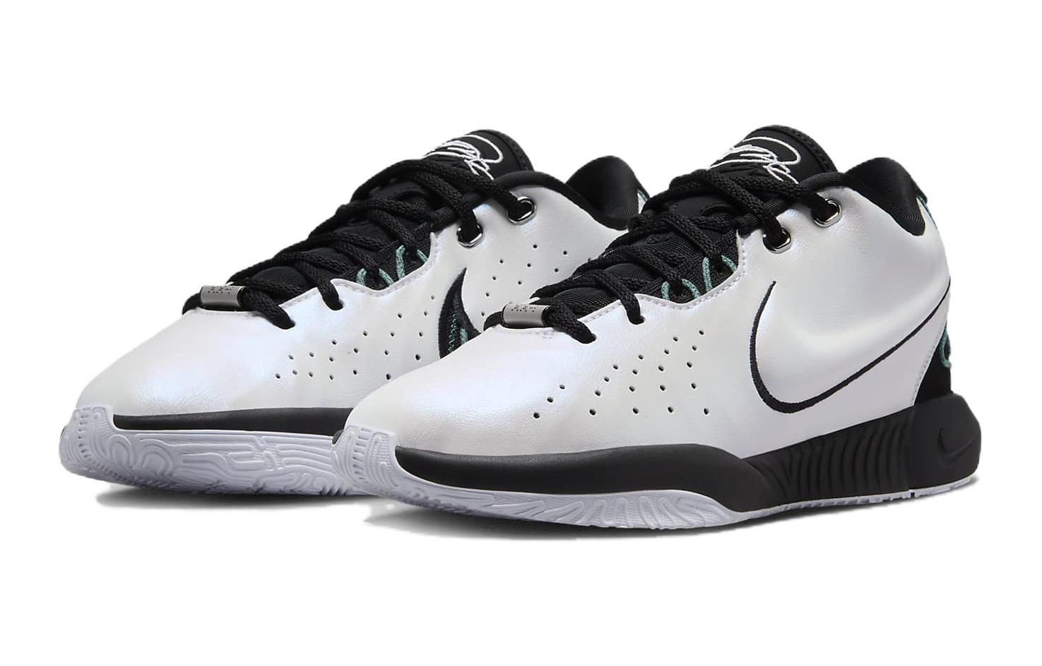 LeBron 21 Conchiolin GS Nike, белый черный — фото 3