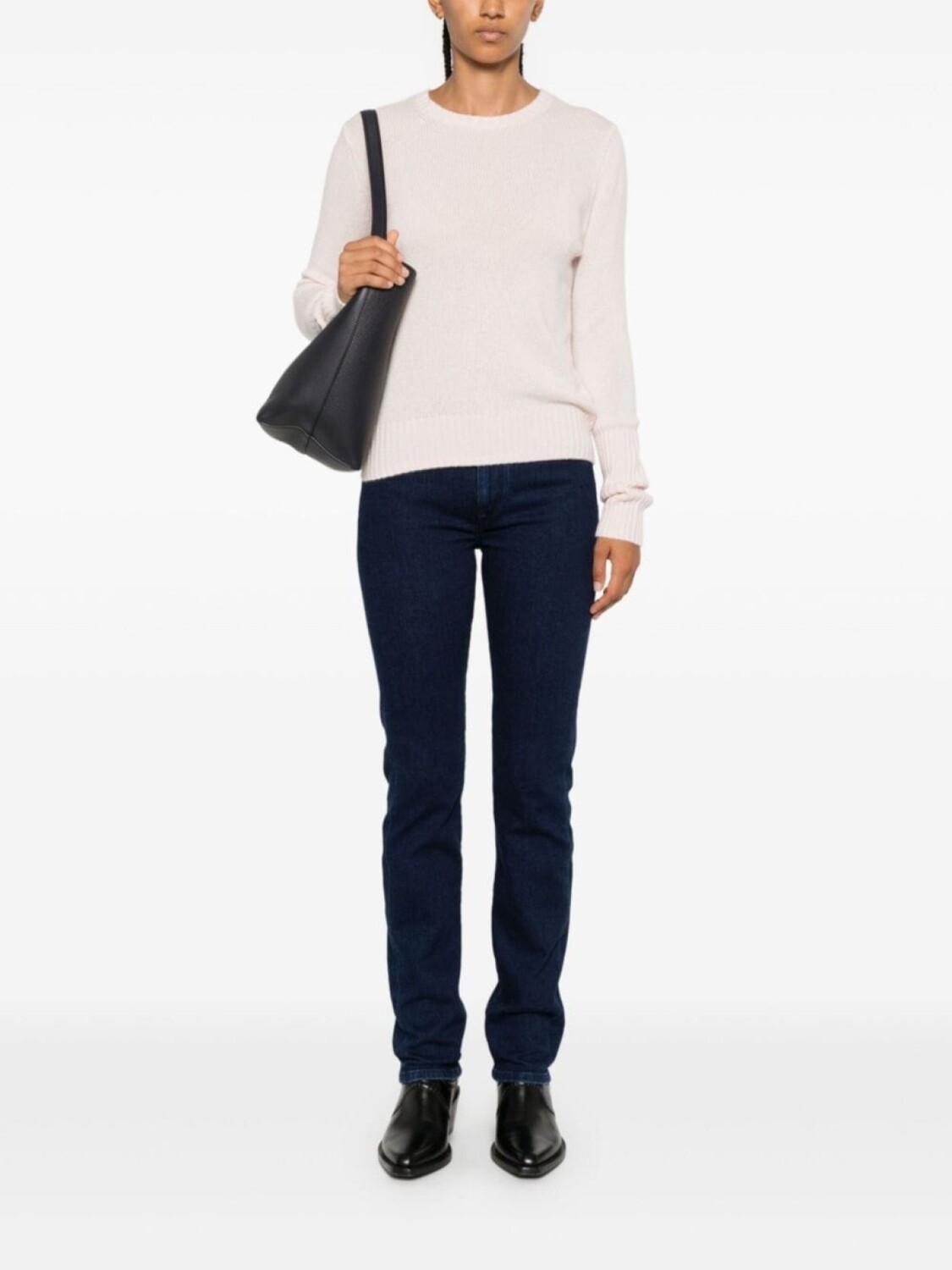 

Allude свитер в рубчик, розовый