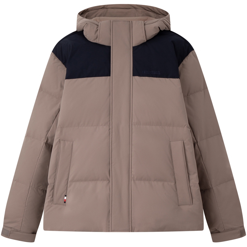 

Tommy Hilfiger Мужская пуховая куртка, Taupe GY8