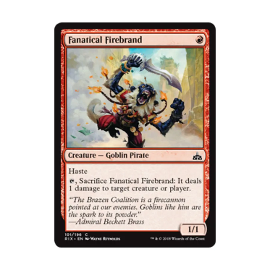 

CCG Фанатический смутьян (клавиша C), MTG - Rivals of Ixalan