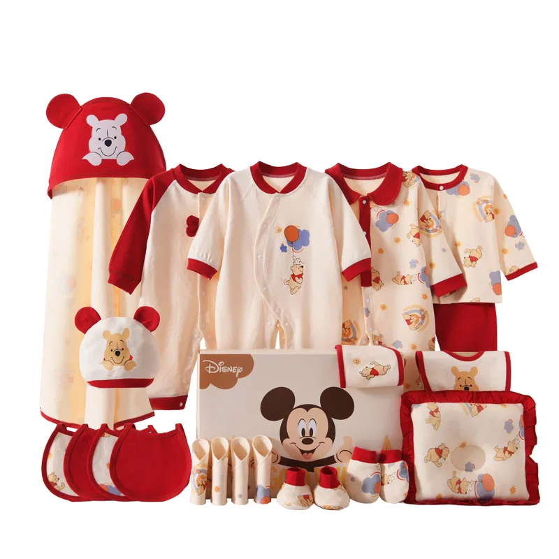 Набор для новорожденных Disney 2 по 3 предмета красный