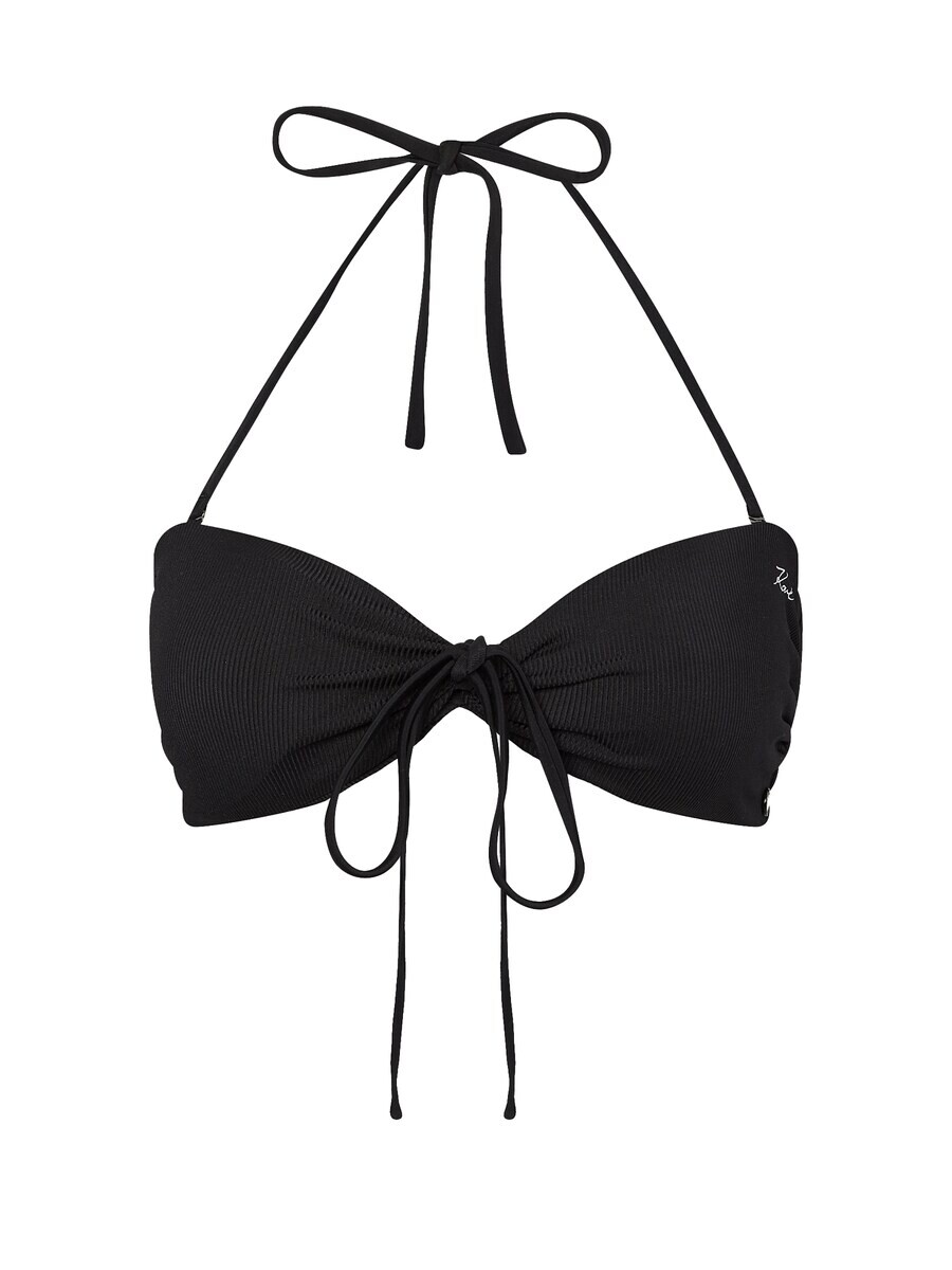 

Топ бандо бикини Karl Lagerfeld Bandeau Bikini Top, черный
