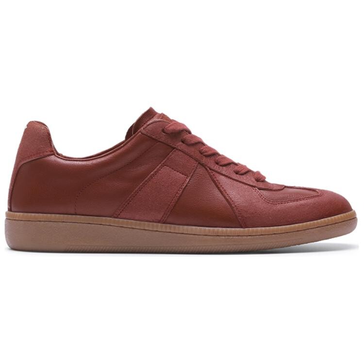 Кеды, скейтборд обувь женская низкая Ozzeg, цвет Vintage red-brown — фото 2