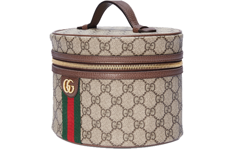 Женская сумка GUCCI Ophidia из канваса с кожаными деталями — фото 2