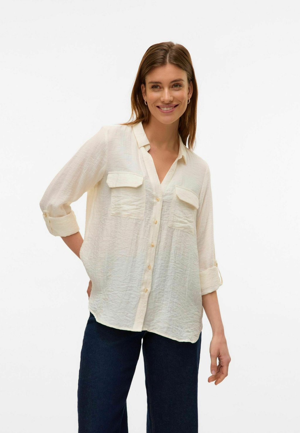 

Рубашка VMRAY Vero Moda, белый