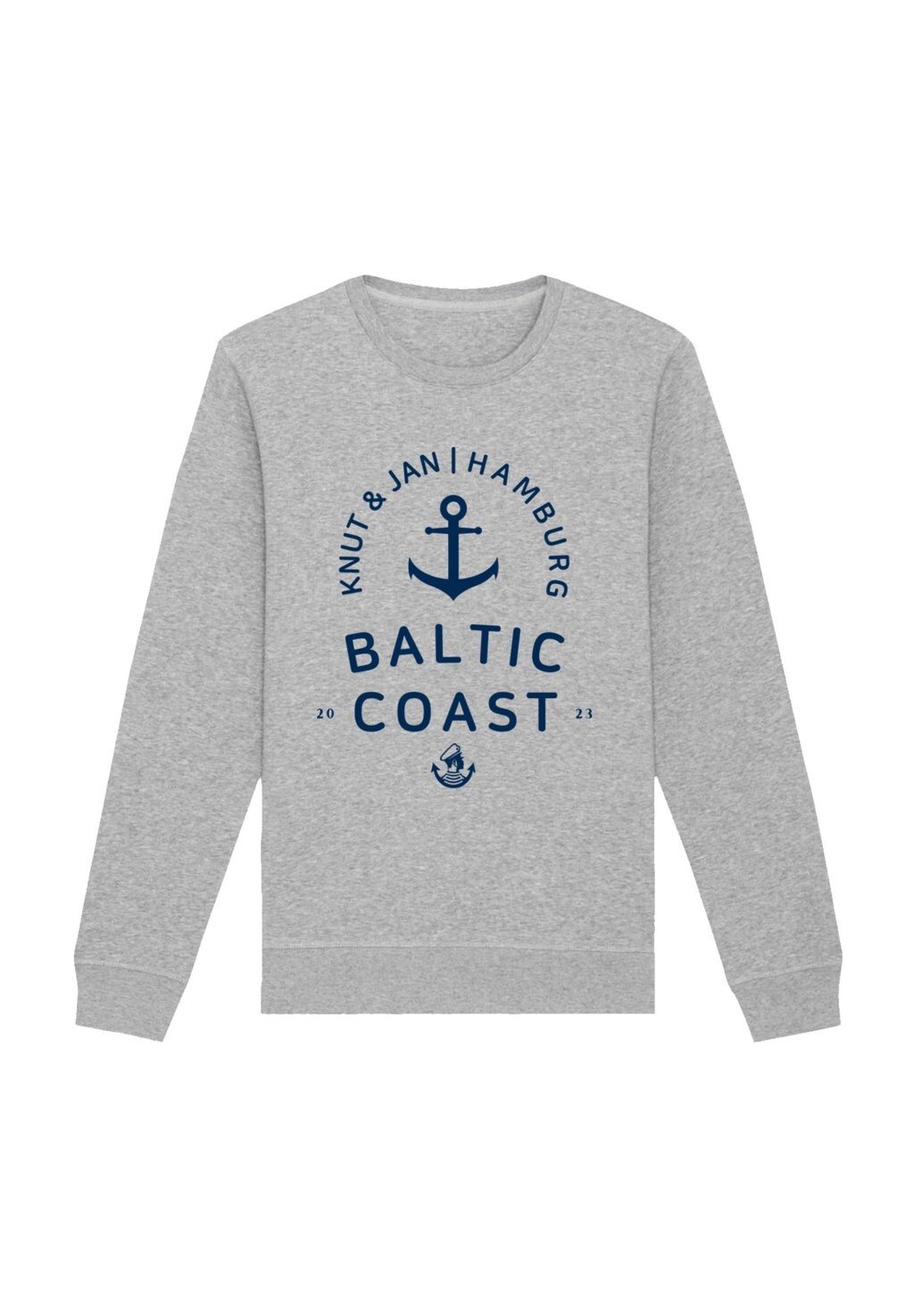 

Толстовка OSTSEE LOGO KNUT JAN HAMBURG F4NT4STIC, серый