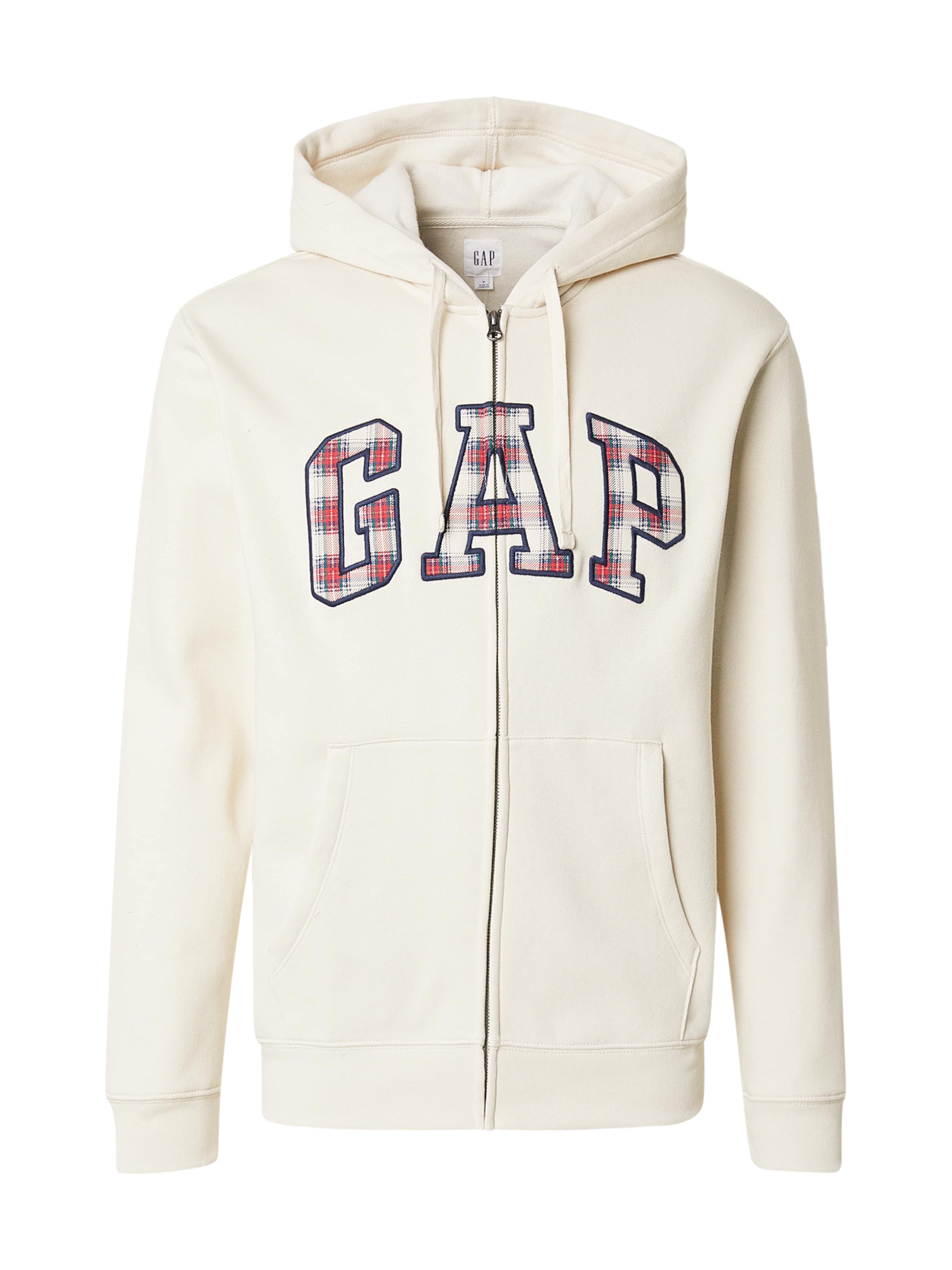 

GAP Толстовка с молнией 'HERITAGE' в цвете Cream