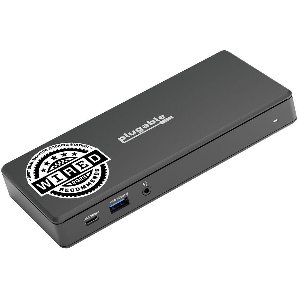 

Док-станция Plugable USB-C Dual Display Docking Station UD-MSTH2