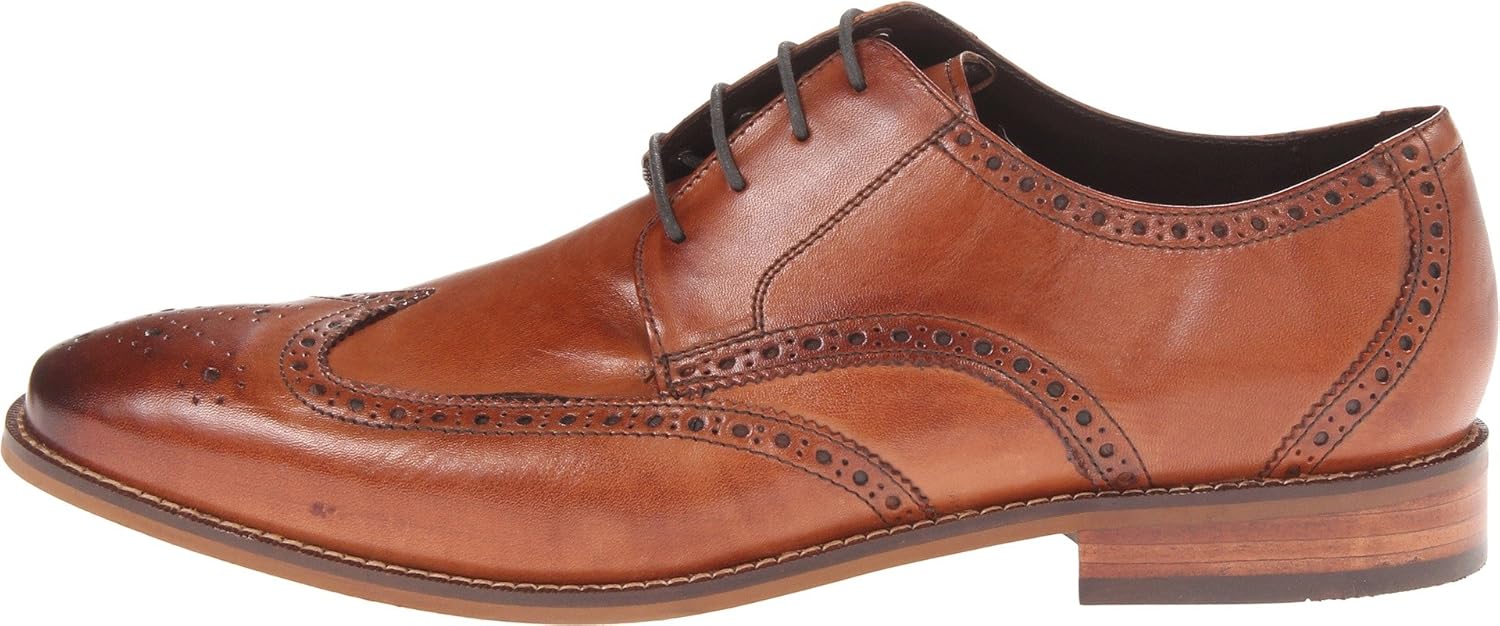 Мужские оксфорды Florsheim Castellano с крыльями, коричневый — фото 2