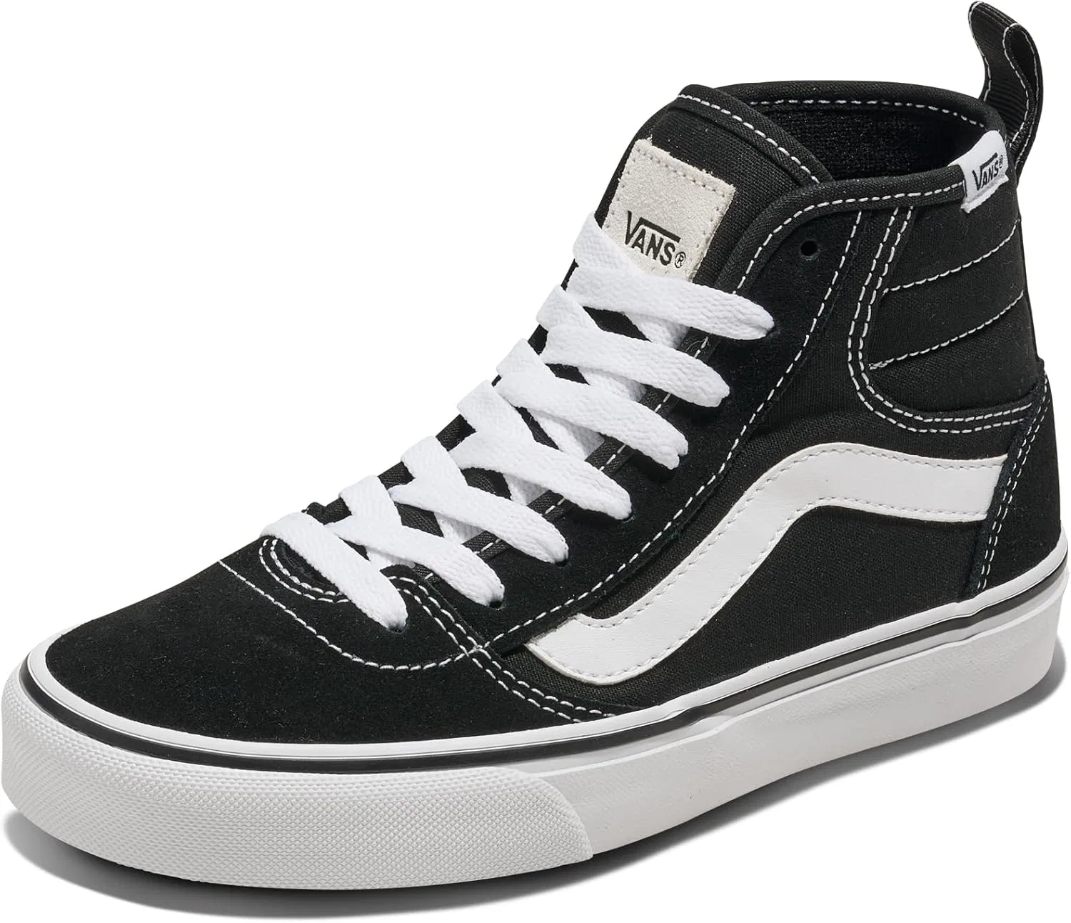 Детские кроссовки Vans Ashwood Hi Deconovo унисекс, Black White