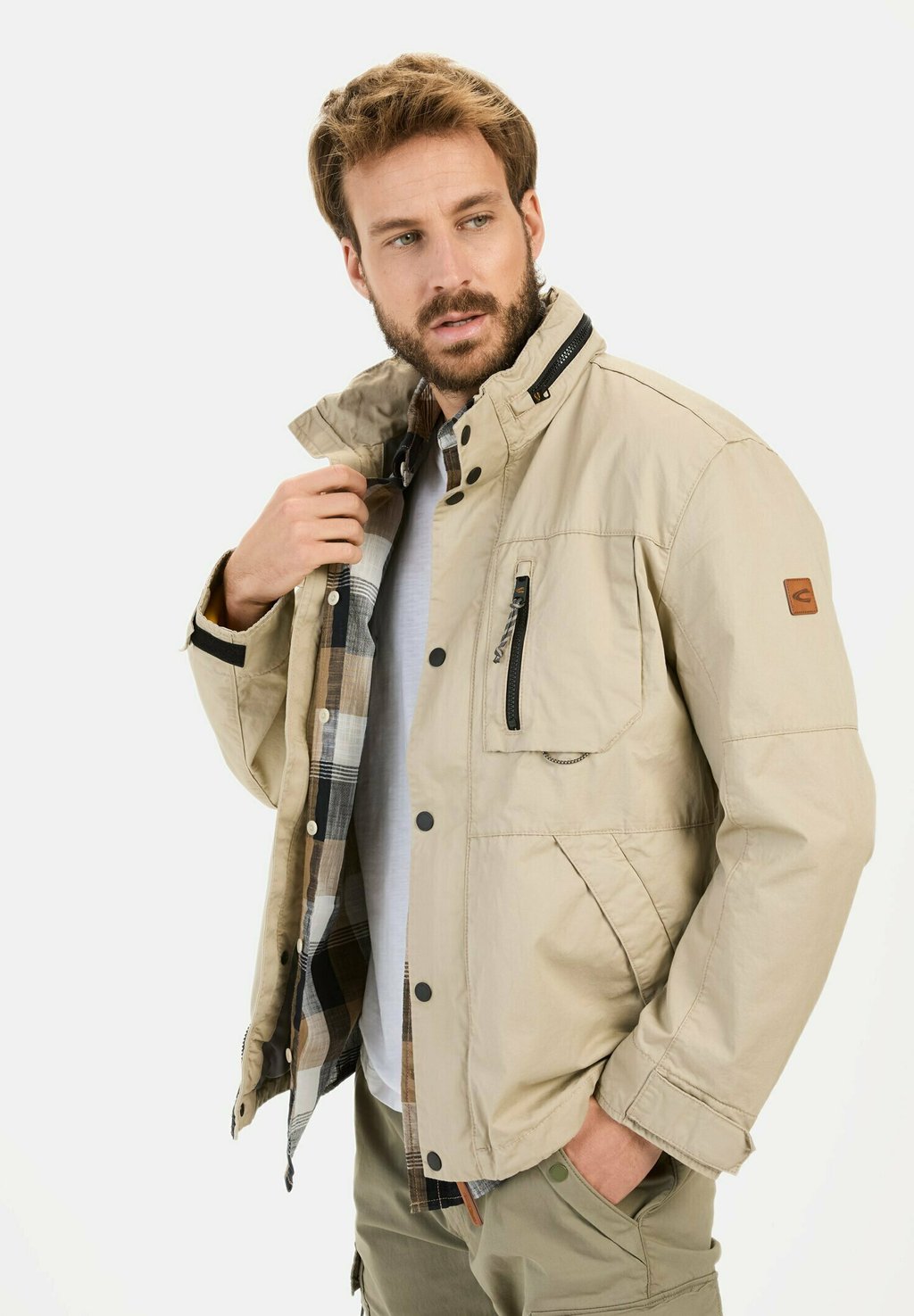 

Летняя куртка BLOUSON IM FIELD-STIL camel active, бежевый