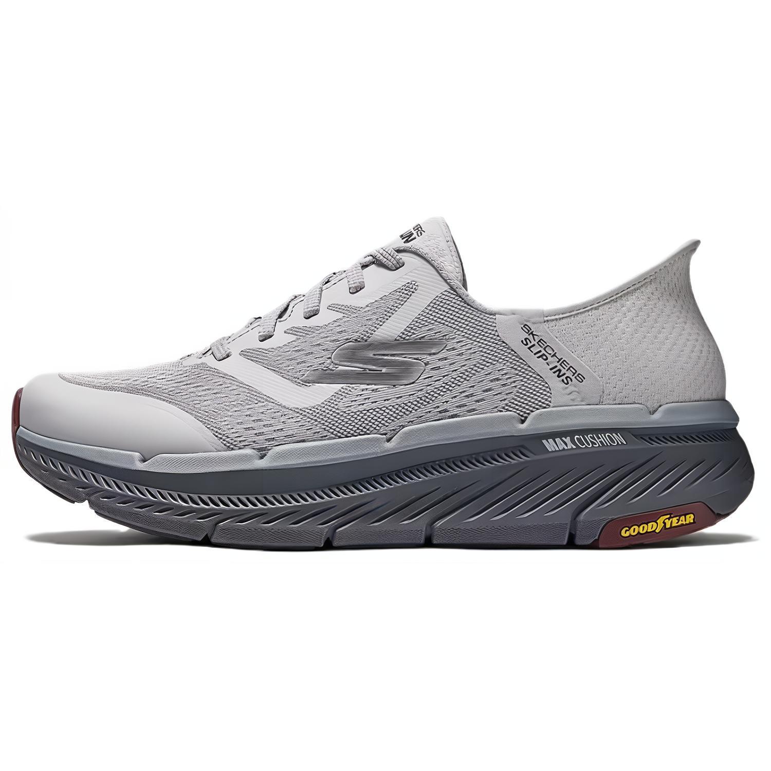 

Кроссовки мужские серые с низким верхом для бега MEN'S GO Skechers, Gray/Charcoal Gray