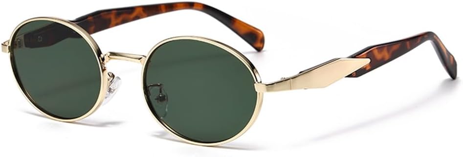 

Металлические солнцезащитные очки круглые, конфетные, прозрачные, UV400, в стиле панк, с заклепками, для женщин и мужчин, для занятий спортом на открытом воздухе и путешествий UYPTK, 04