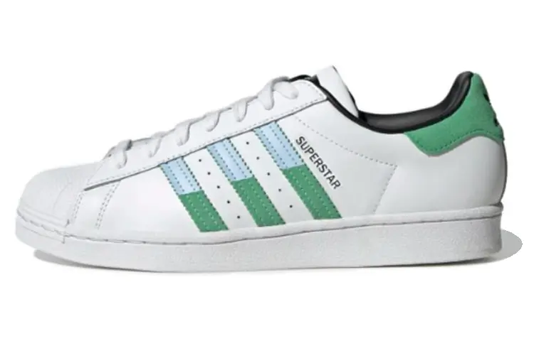 

Кроссовки Adidas Originals Superstar Shoes 'Green Blue Dawn'