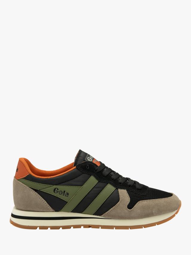 

Кроссовки из смеси замши daytona Gola, цвет Black/Khaki