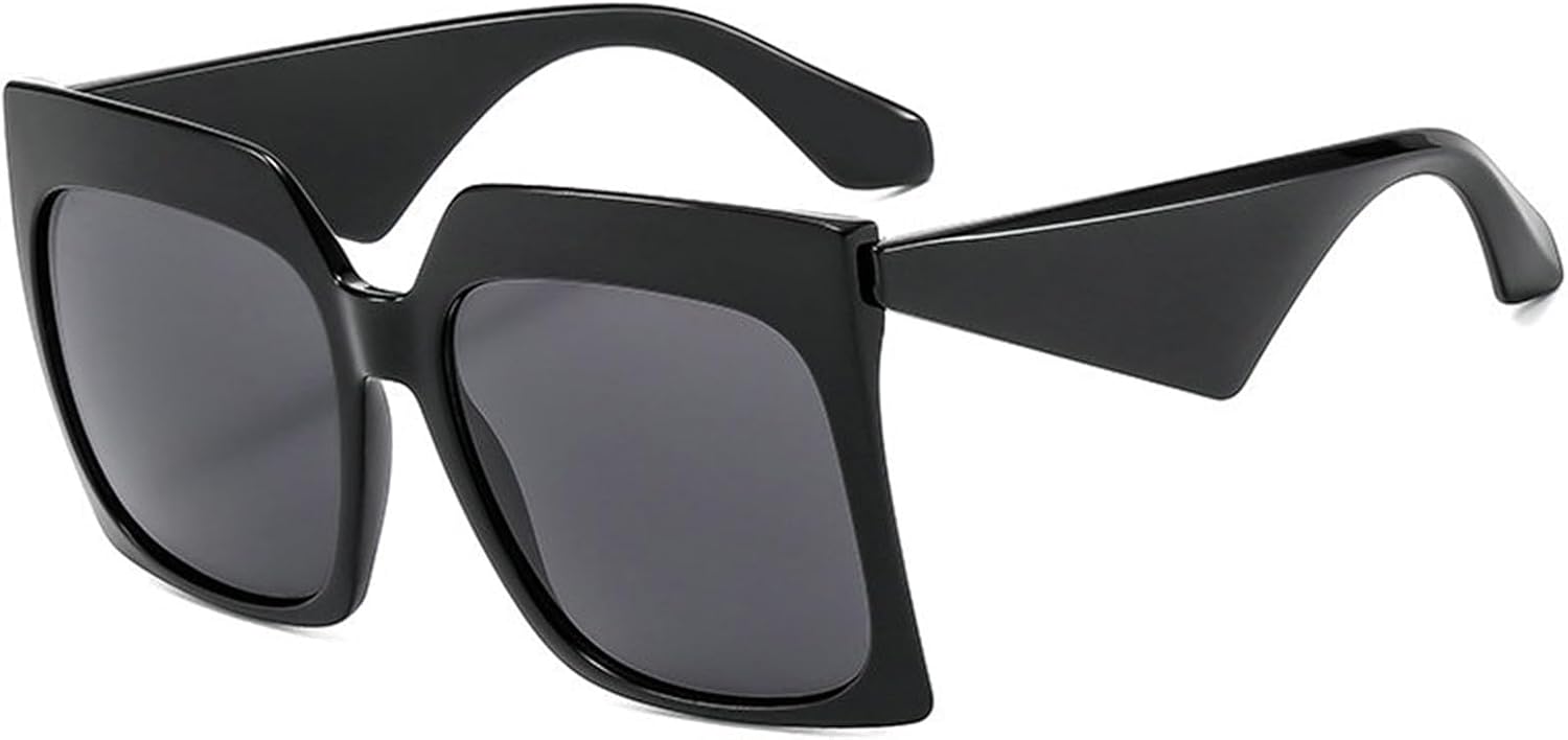 

Солнцезащитные очки Willochra Oversized Cat Eye, модные женские очки, трендовые мужские солнцезащитные очки с градиентным покрытием, защита от ультрафиолета UV400 F25, Black