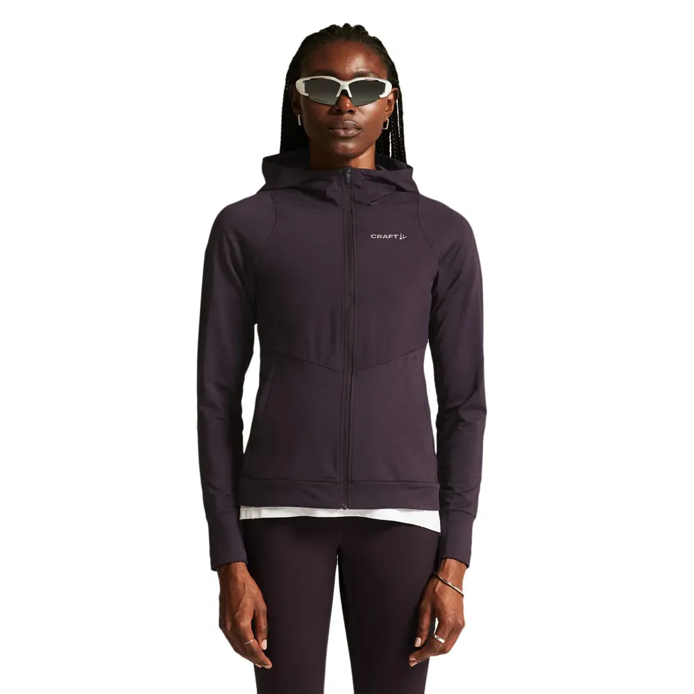 

Куртка Craft Adv essence hood softshell, фиолетовый