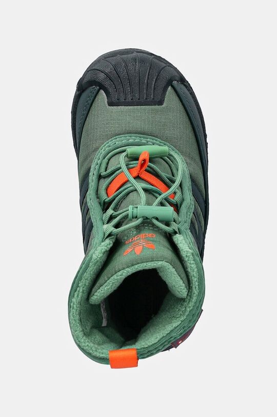 Детские зимние ботинки SUPERSTAR 360 BOOT 2.0 adidas Originals, зеленый — фото 4