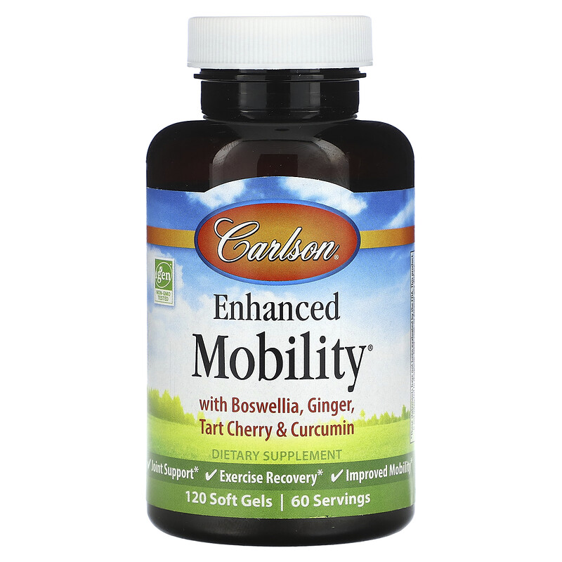 

Carlson, Enhanced Mobility, 120 мягких таблеток