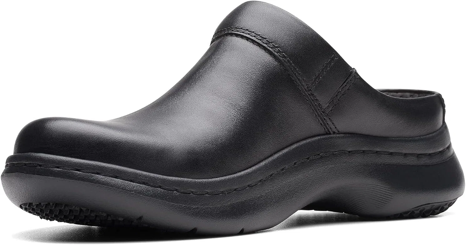 Женские сабо Clarks Clarkspro, Black Leather