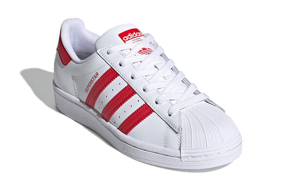 Кроссовки оригиналы суперзвезда j Adidas, белый — фото 3