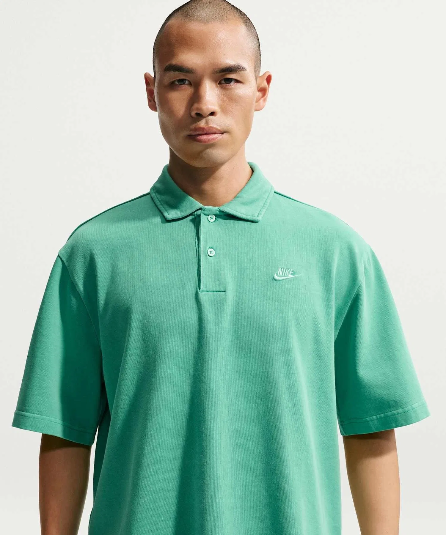 Мужская футболка-поло Nike Sportswear Club IF0732-365 цвета малахит