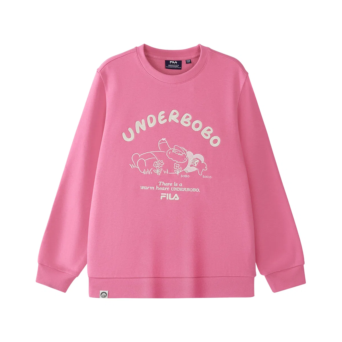 Свитшот детский с круглым вырезом FILA KIDS Fresh Pink