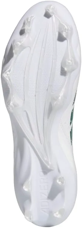 

Футбольные бутсы Adidas Adizero Impact для взрослых, унисекс, белый/темно-зеленый