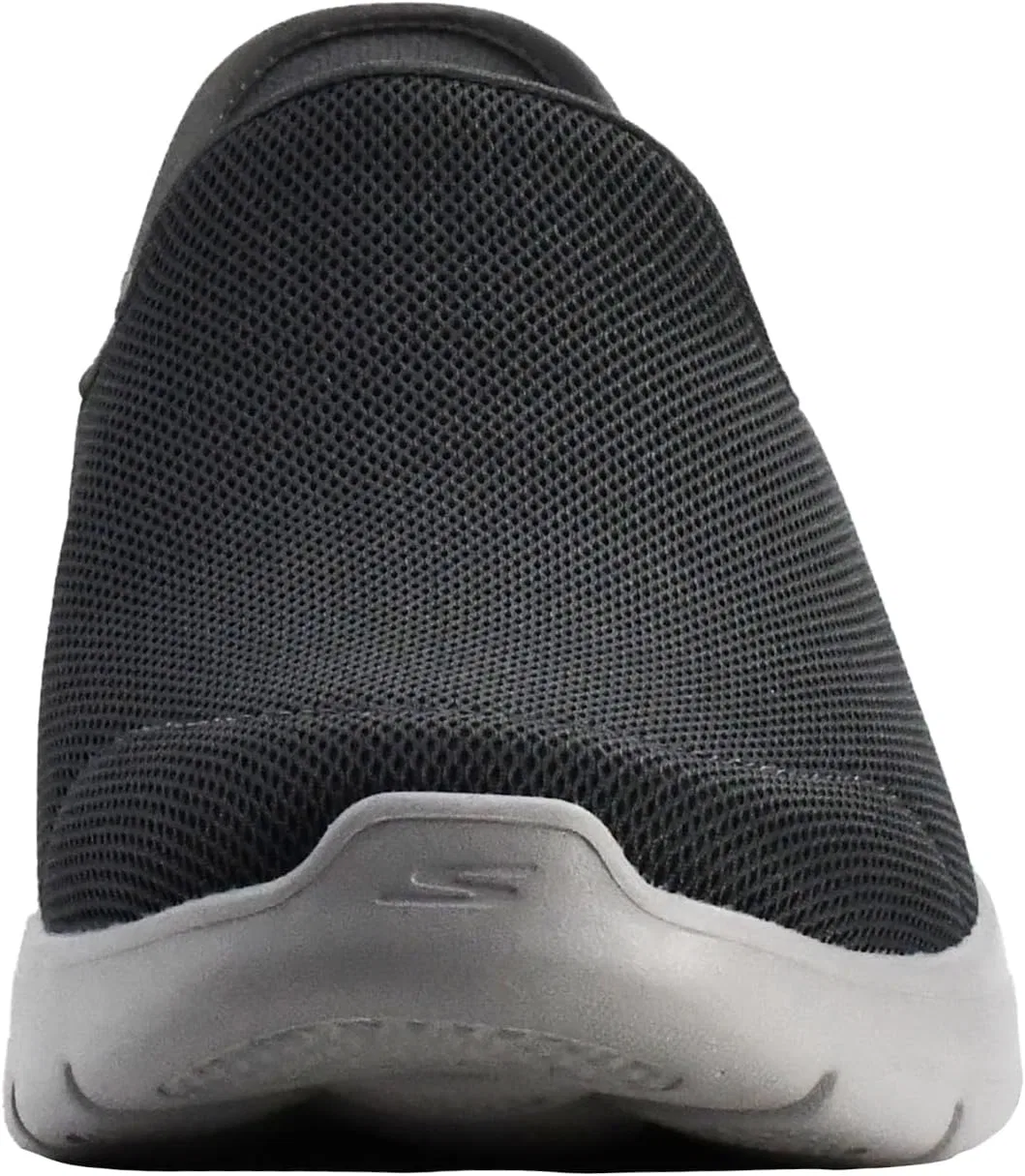Мужские слипоны Skechers Go Walk Flex No Hands, Darkgray — фото 2