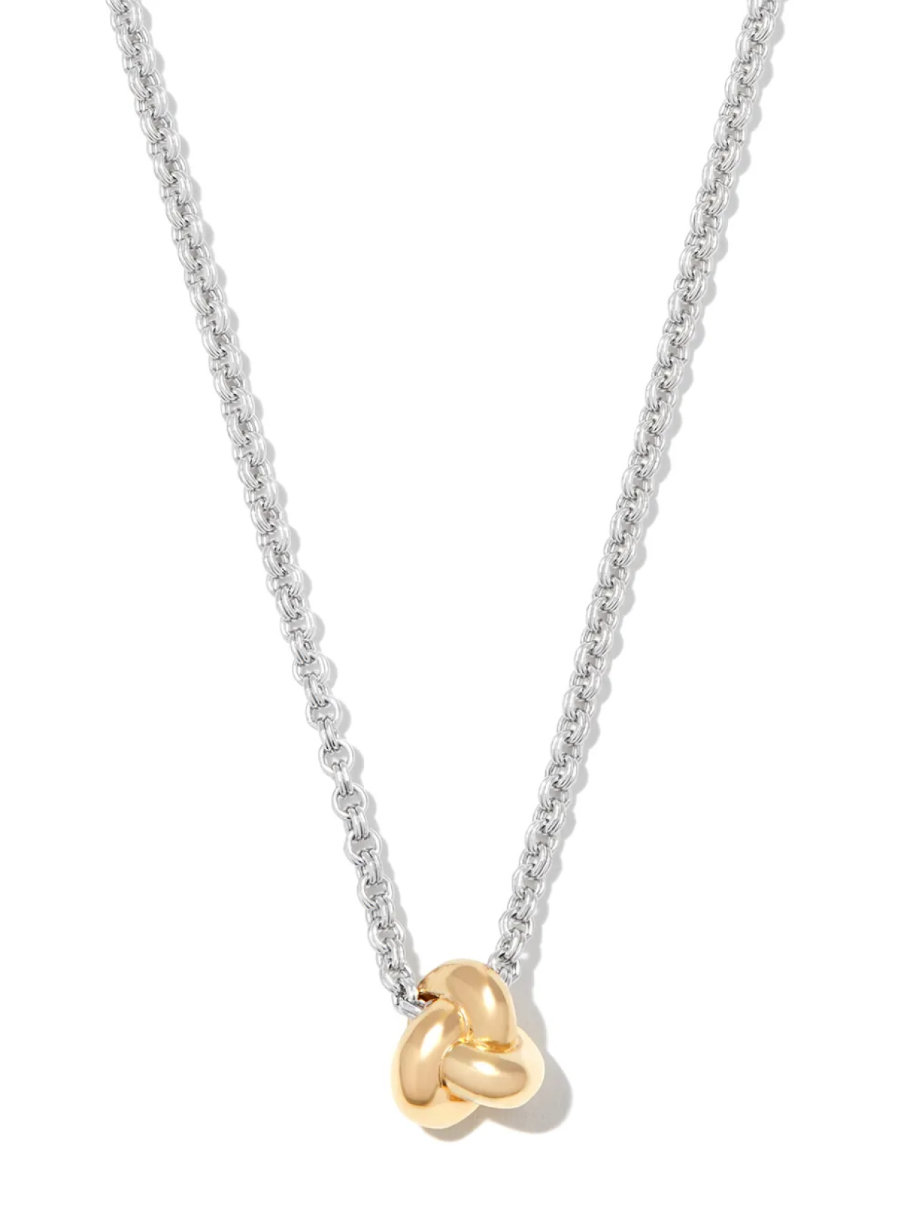 

Otiumberg колье Mixed Metal Knot, золотой