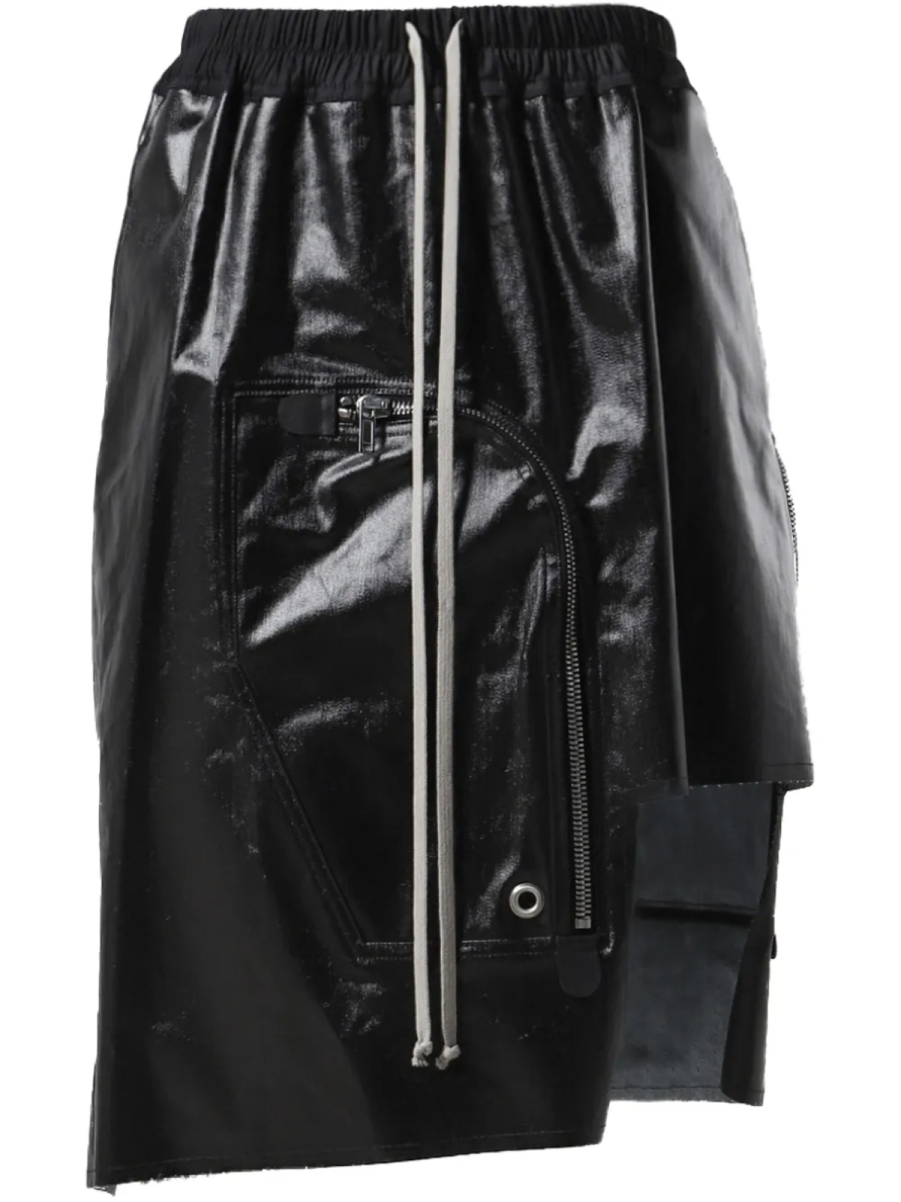 

Rick Owens юбка миди асимметричного кроя, черный
