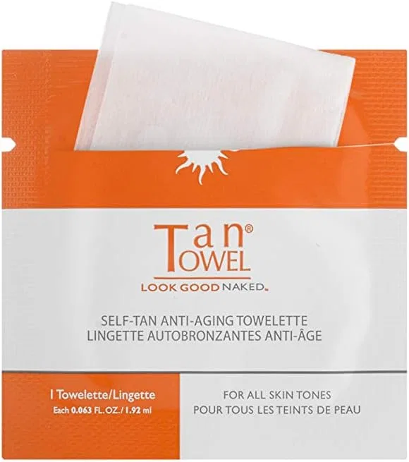 Салфетка для автозагара лица Tan Towel 15 шт — фото 3