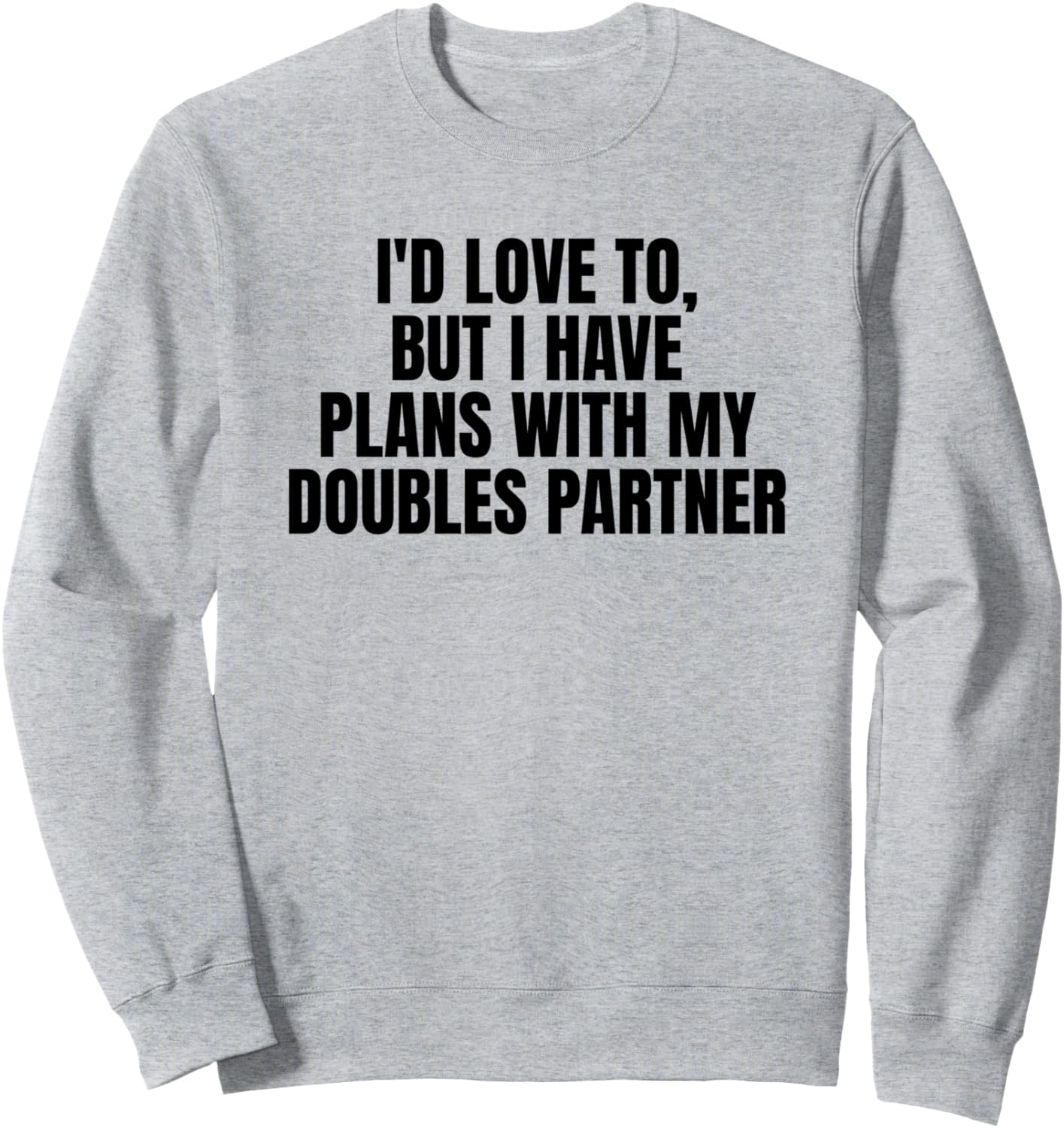 

Я бы с удовольствием спланировал игру в парном разряде с игроком в пиклбол. Забавная толстовка Four1Nine Pickleball Official, серый