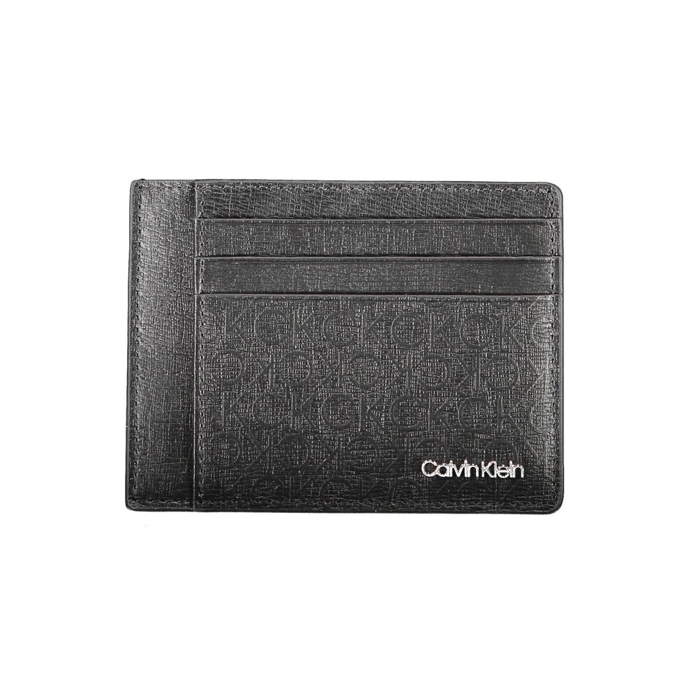 

Черный мужской кошелек из полиэстера Calvin Klein