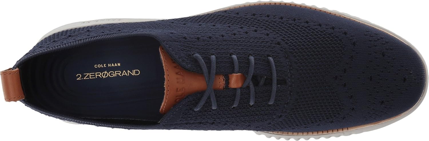 Мужские оксфорды Cole Haan 2.Zerogrand Lightweight Stitchlite, синий/серый — фото 2