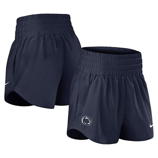 Женские шорты Navy Penn State Nittany Lions Performance One Dri-Fit High-Rise Nike — фото 2