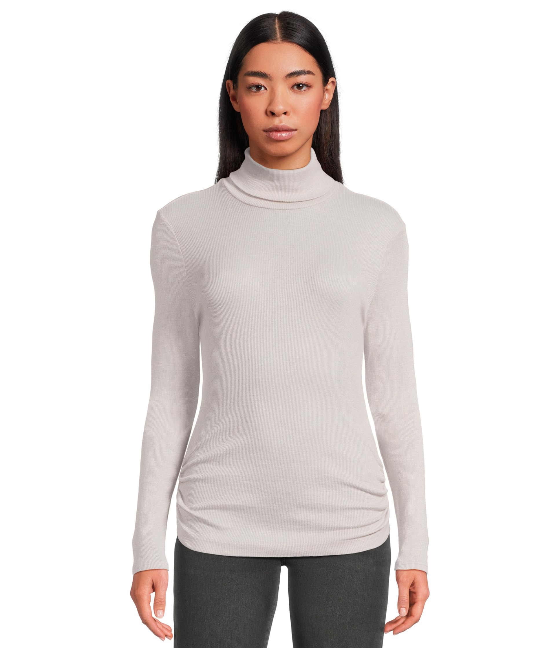

Футболка Michael Stars Nessa Turtleneck Tee, Hematite