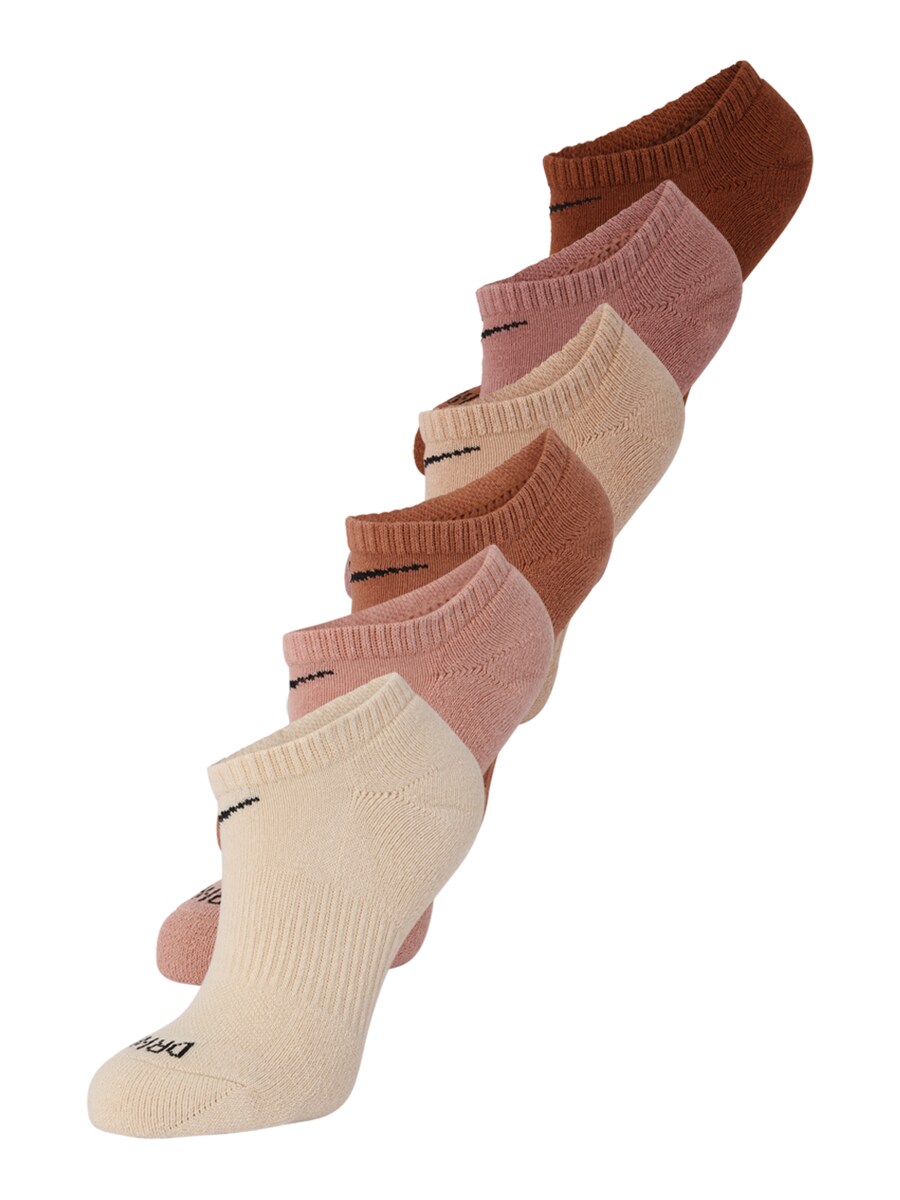 

Спортивные носки NIKE Everyday Plus, Cream/Sand/Auburn/Light brown/Rose/Dusky pink