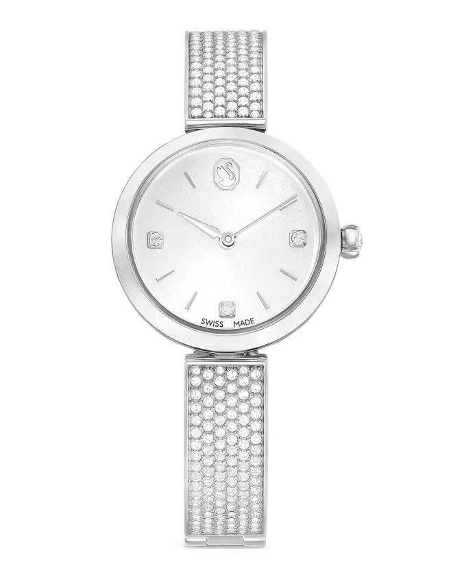 

Женские часы Ilumina из нержавеющей стали 5671205 Swarovski, серый
